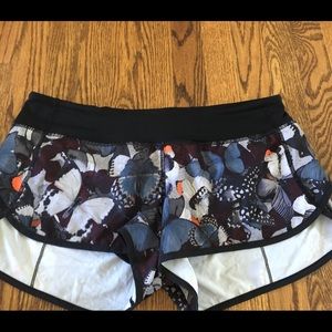 Lululemon speed shorts